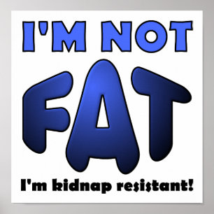 Kidnap Resistant Funny Poster