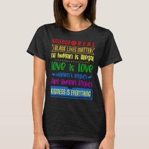 Kidness Is Everything Pride Science Real Lgbt Love T-Shirt
