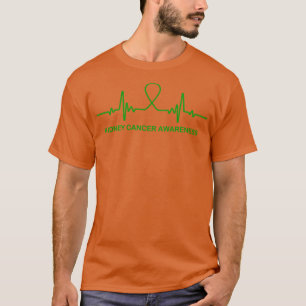 Kidney Cancer Awareness Heartbeat In This Family W T-Shirt