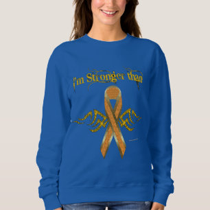 Kidney Cancer Ladies Sweatshirt