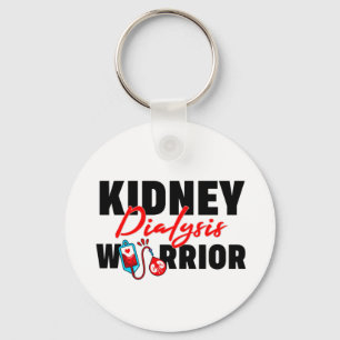 Kidney Dialysis Warrior Kidney Recipient  Key Ring