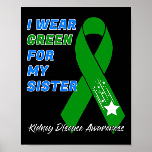 Kidney Disease Awareness Dialysis Transplant Donor Poster