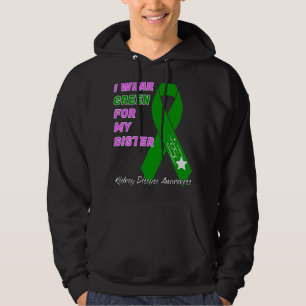 Kidney Disease Awareness Dialysis Transplant Patie Hoodie