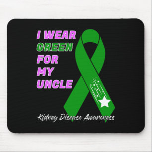 Kidney Disease Awareness Dialysis Transplant Patie Mouse Pad