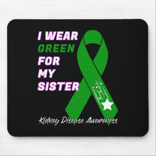 Kidney Disease Awareness Dialysis Transplant Patie Mouse Pad
