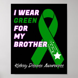 Kidney Disease Awareness Dialysis Transplant Patie Poster
