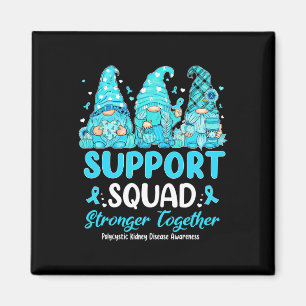 Kidney Disease Awareness Gnomies Support Squad Magnet