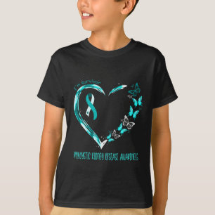 Kidney Disease Awareness I'm Survivor Heart Ribbo T-Shirt