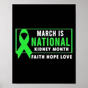 Kidney Disease Awareness Month  Poster