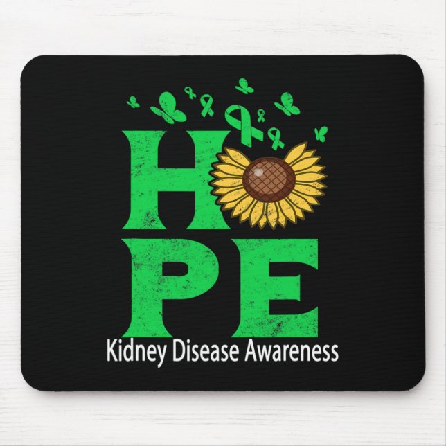 Kidney Disease Awareness  Mouse Pad (Front)