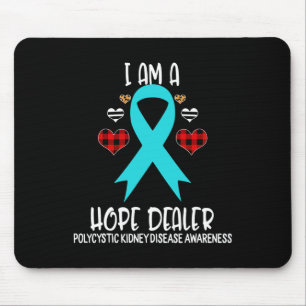 Kidney Disease Awareness Ribbon I Am A Hope Deale Mouse Pad
