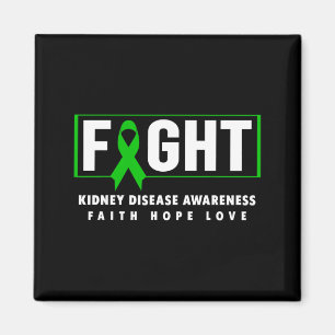 Kidney disease awareness shirt - fight kidney magnet