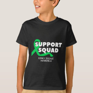 Kidney Disease Awareness Support Squad Men Women 1 T-Shirt