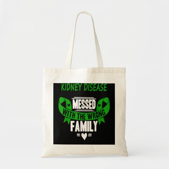 kidney disease , funny kidney warrior ,dialysis aw tote bag (Front)