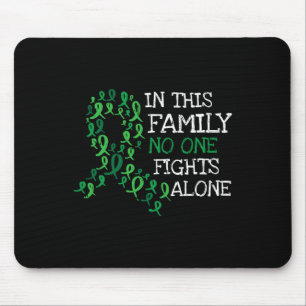 Kidney Disease Mental Health Scoliosis Ribbon Awar Mouse Pad