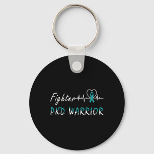 Kidney Disease Pkd Warrior Support Fighter Key Ring