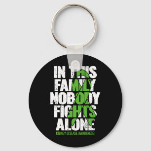 Kidney Disease Support - Family Kidney Disease Awa Key Ring