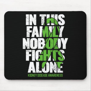 Kidney Disease Support - Family Kidney Disease Awa Mouse Pad