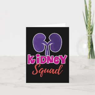 Kidney Squad Nephrology Nurse Dialysis Technician Card