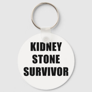 Kidney Stone Survivor Key Ring