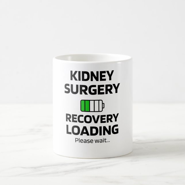 Kidney Surgery Recovery | Kidney Transplant Gifts Coffee Mug (Center)