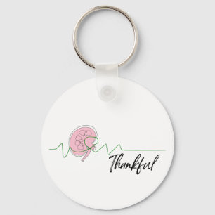 Kidney Thankful Key Ring