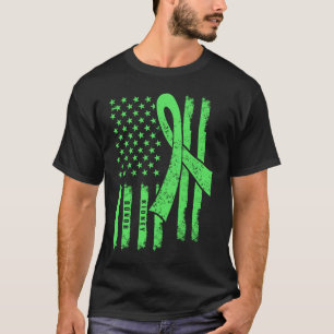 Kidney Transplant Donor USA Flag Surgery Recovery T-Shirt