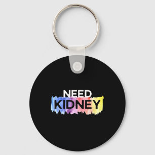 Kidney Transplant Kidney Disease Awareness  Key Ring