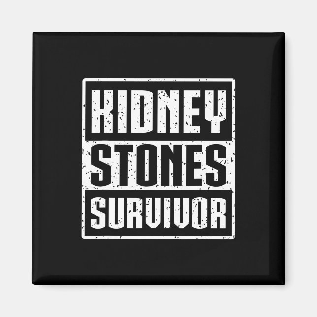 Kidney Transplant Patient - Kidney Stones Survivor Magnet (Front)