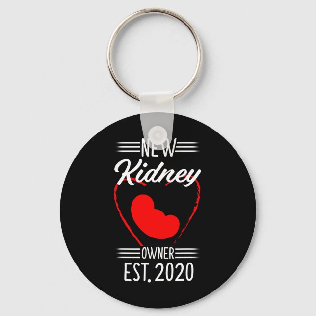 Kidney Transplant Recipient 2020 Organ  Key Ring (Front)