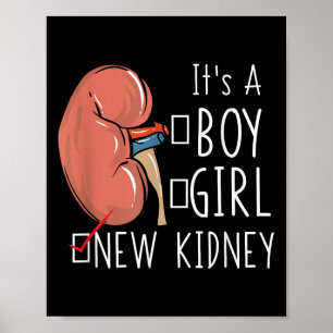 Kidney Transplant Surgery Recovery Quote It's A Ne Poster