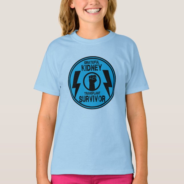 Kidney Transplant Survivor T-Shirt (Front)