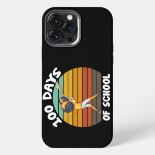 Kids 100 Days Of School Boys 100th Day Baseball iPhone 13 Pro Max Case