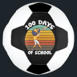 Kids 100 Days Of School Boys 100th Day Baseball Soccer Ball<br><div class="desc">Kids 100 Days Of School Boys 100th Day Baseball</div>