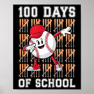 Kids 100 Days Of School Bysebyll 100th Day Bysebyl Poster