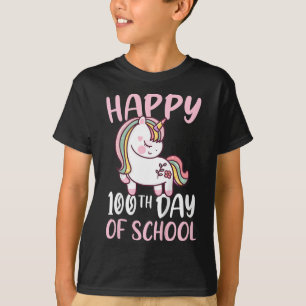 Kids 100 Days Of School Girls Happy 100th Day Of S T-Shirt