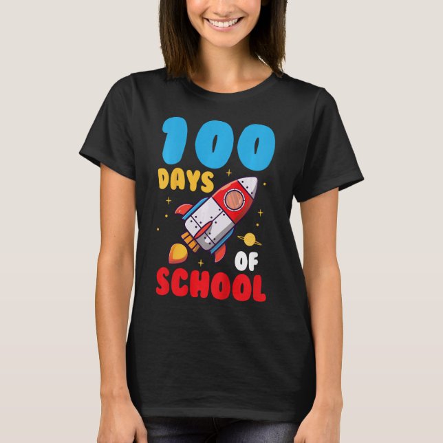 Kids 100 Days Of School Kids 100th Day Of School  T-Shirt (Front)