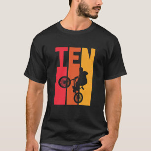 Kids 10 Year Old BMX Birthday Gift Party Boys Dirt T-Shirt