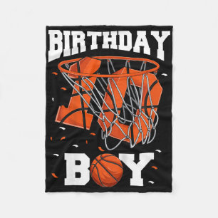 Kids 10th Birthday Bysketbyll Kids Fleece Blanket