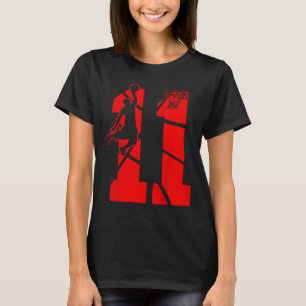 Kids 11 Year Old 11th Basketball Birthday PartyThe T-Shirt