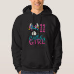 Kids 11th Birthday Girl LLama 11 Years Old 2009 Bi Hoodie<br><div class="desc">Kids 11th Birthday Girl LLama 11 Years Old 2009 Birthday</div>