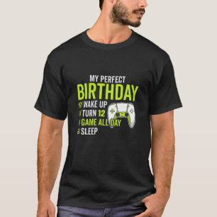 Kids 12Th Birthday S For Boys 12 Years Old Funny V T-Shirt