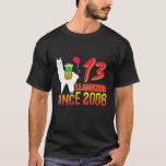 Kids 13th Birthday Llama Llamazing Since 2006 13 Y T-Shirt<br><div class="desc">Kids 13th Birthday Llama Llamazing Since 2006 13 Years Old</div>