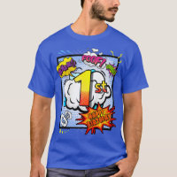 Kids 1st Birthday 1 Year Old Comic books Fans Cart