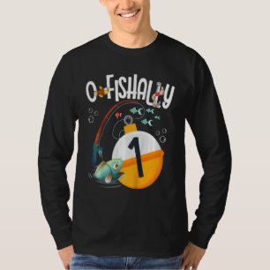 Kids 1st Birthday Fishing Theme For Boys And Girls T-Shirt
