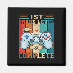 Kids 1st Grade Level Complete Gaming Last Day Of S Magnet