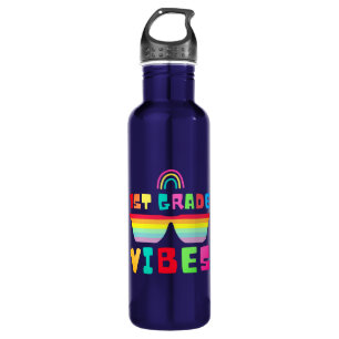 Kids 1st Grade Vibes-First Grade Back To School 710 Ml Water Bottle