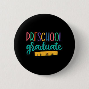 Kids 2023 Pre-k Graduate Preschool Boys Last Day O 6 Cm Round Badge