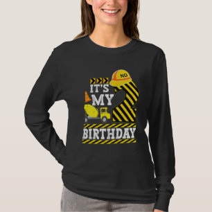 Kids 2 Years Old Boy It's My 2nd Birthday Construc T-Shirt