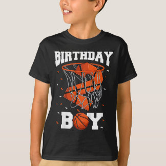 Kids 2nd Birthday Basketball Kids T-Shirt